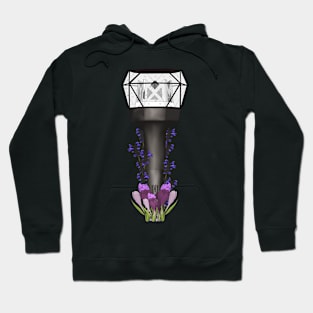 Monsta x Floral Lightstick kpop Hoodie